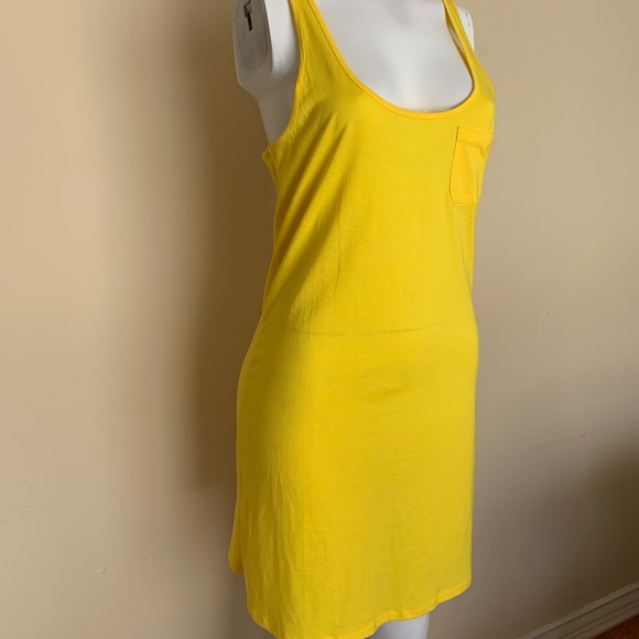 New Volcom Yellow Tank Dress 